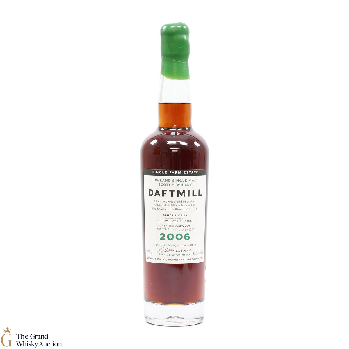 Daftmill - 2006 - Single Cask #039/2006 - (Berry Bros & Rudd)