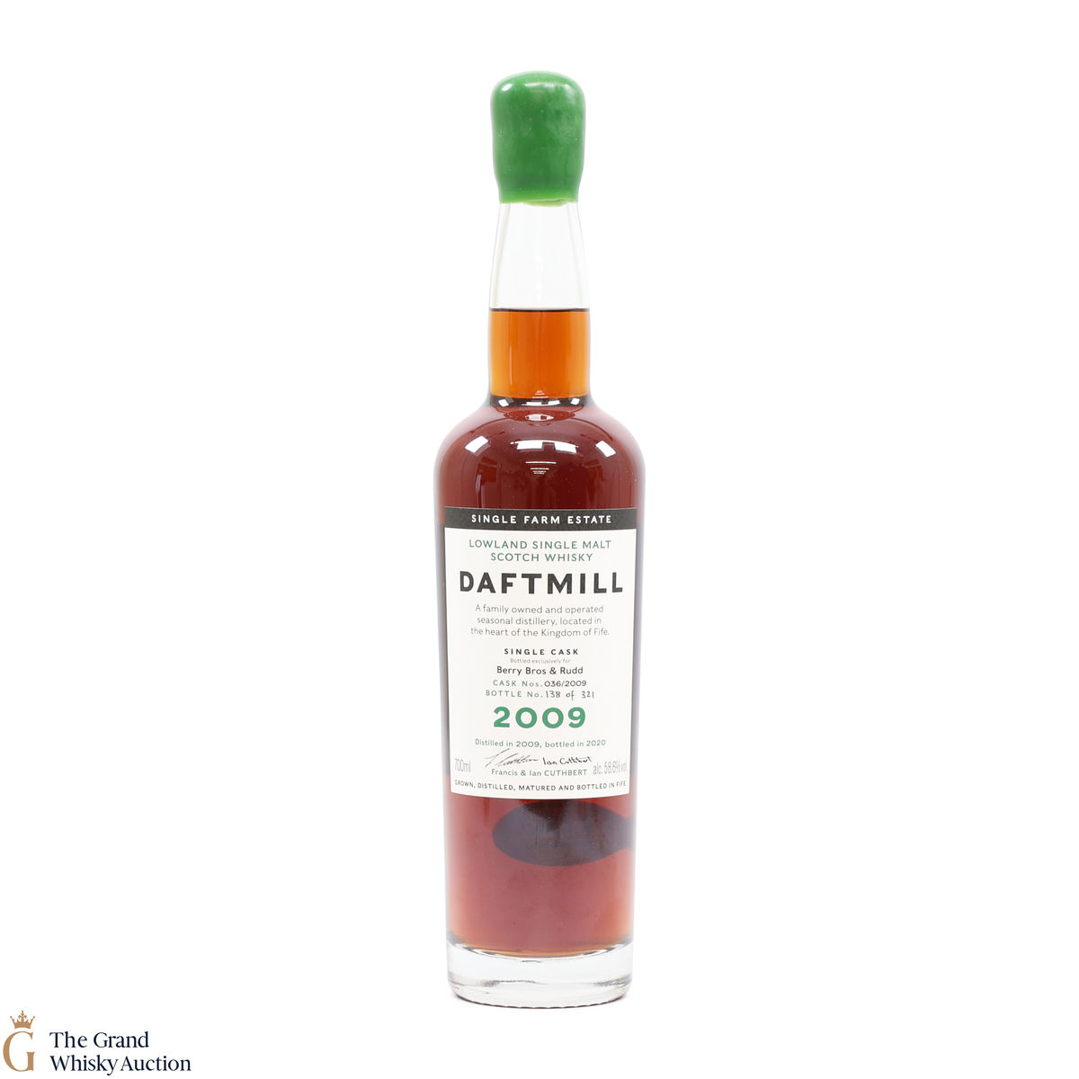 Daftmill - 2009 - Single Cask #036/2009 - (Berry Bros & Rudd)