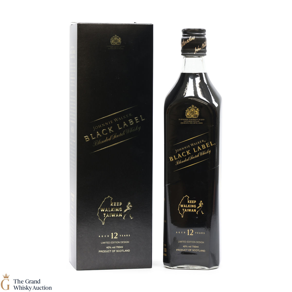 Johnnie Walker - 12 Year Old - Black Label - Keep Walking Taiwan