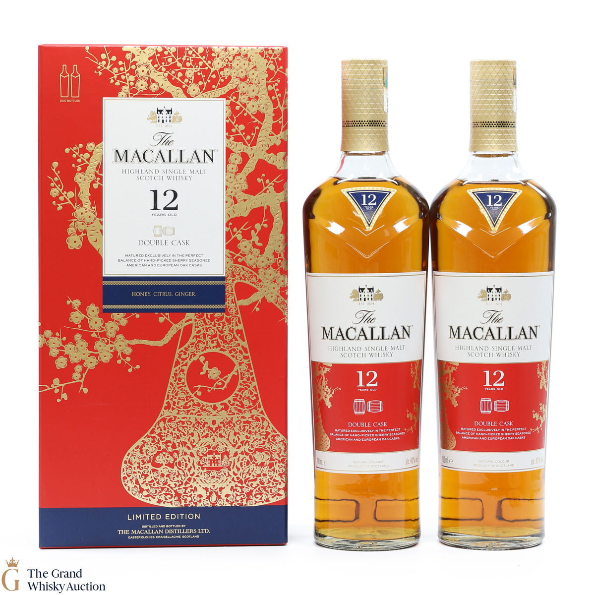 Macallan - 12 Year Old - Double Cask - Year of the Pig (2 x 70cl)