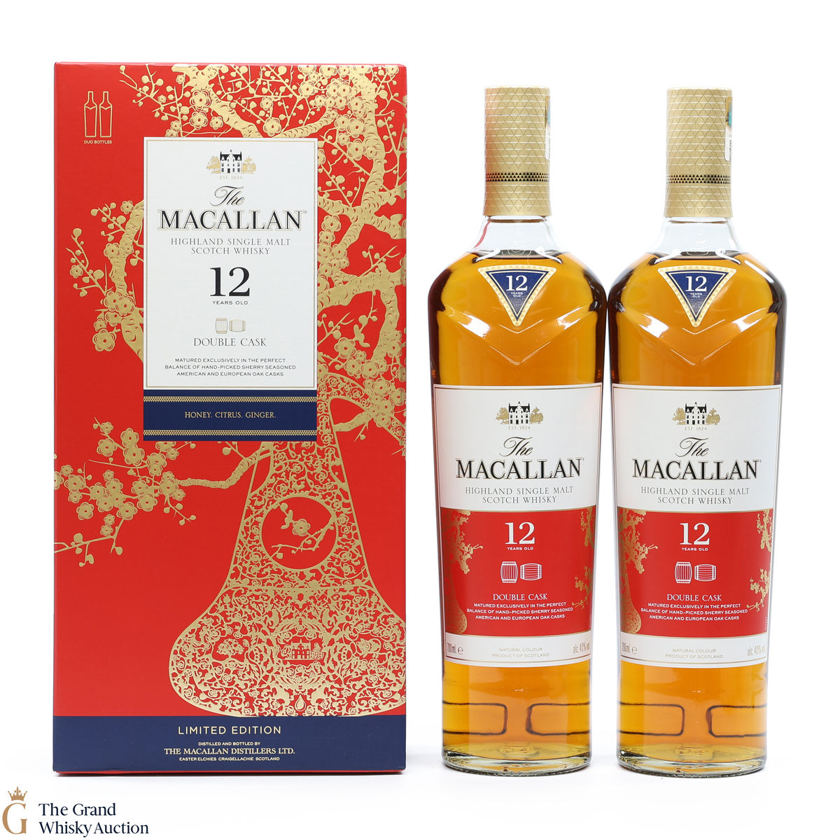 Macallan - 12 Year Old - Double Cask - Year of the Pig (2 x 70cl)
