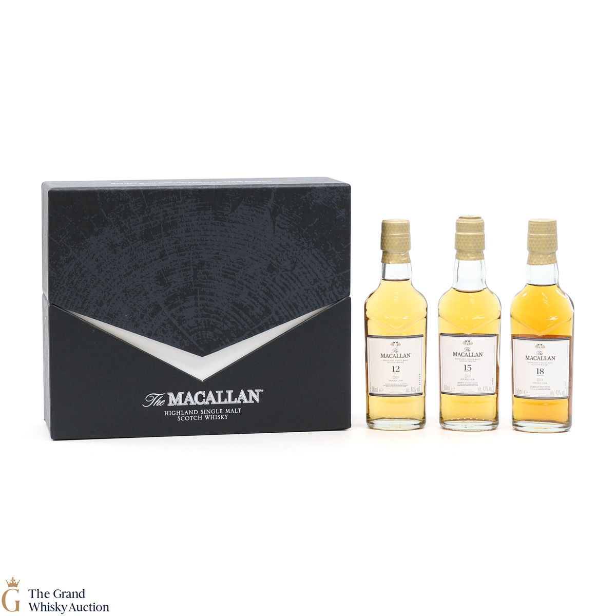 Macallan - 12, 15 & 18 YO Double Cask Set (3 x 5cl)