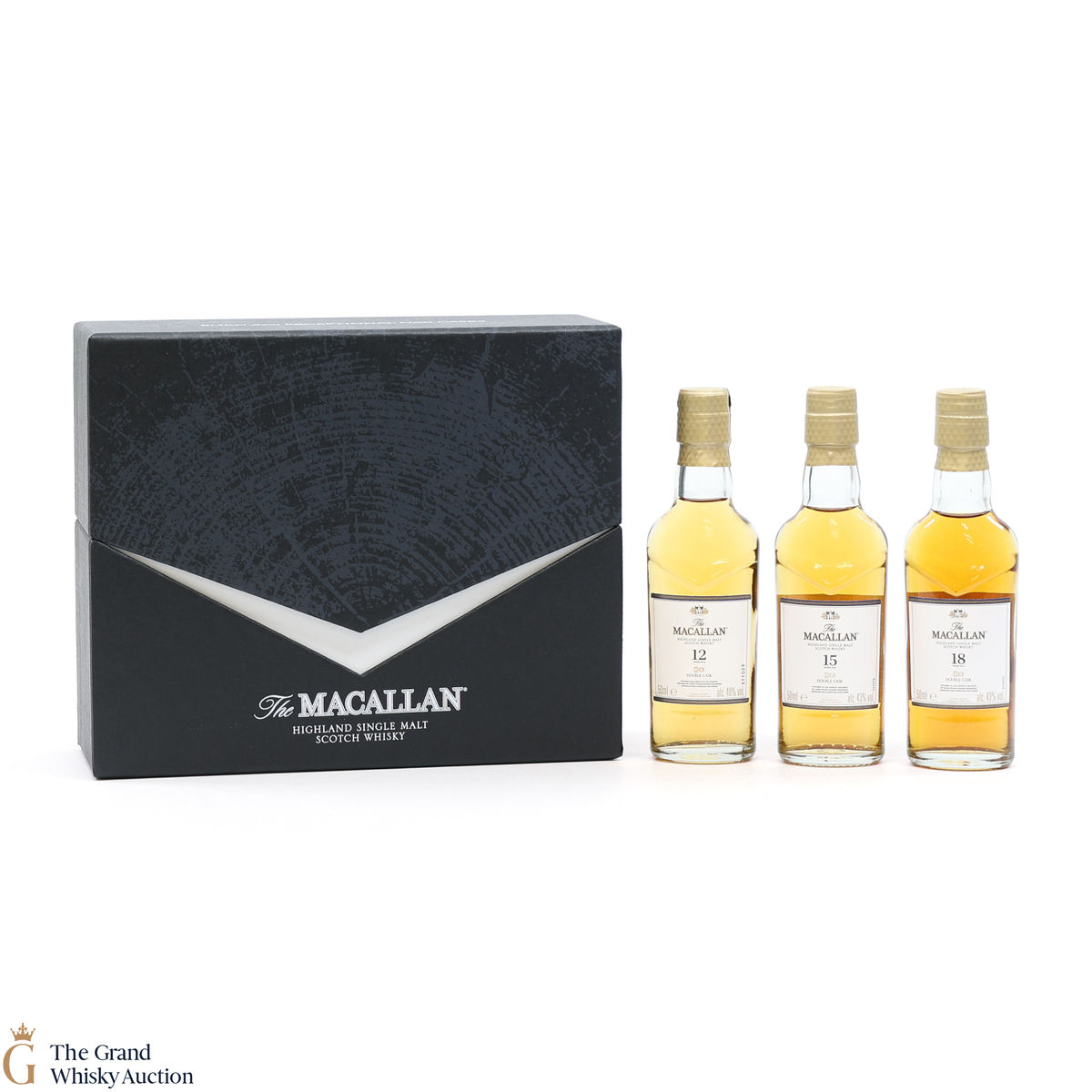 Macallan - 12, 15 & 18 YO Double Cask Set (3 x 5cl)
