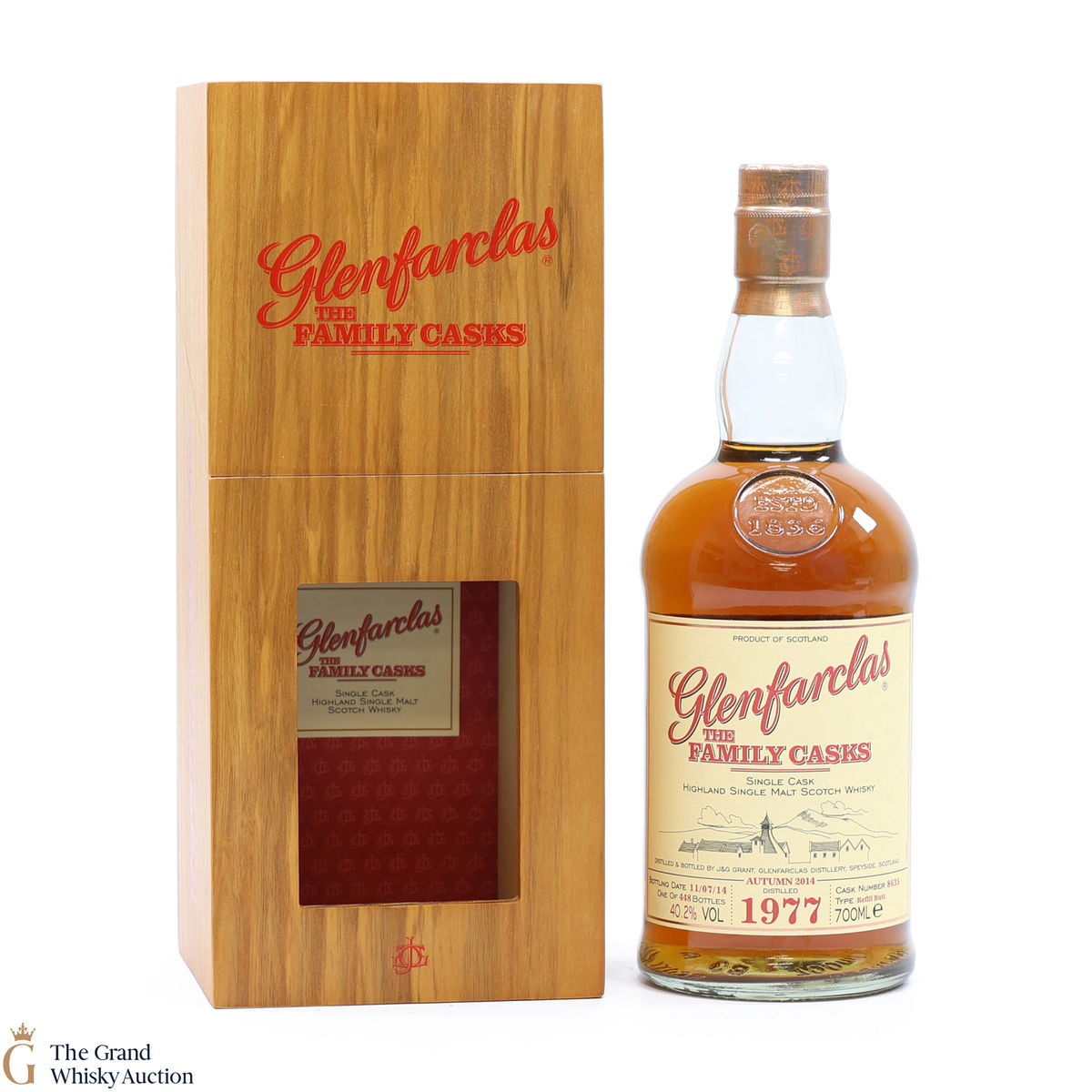 Glenfarclas - 1977 Family Cask #8635 Autumn 2014