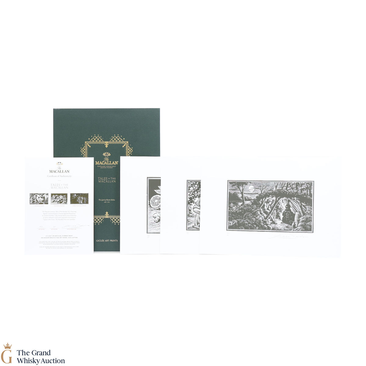 Macallan - Tales of The Macallan - Volume I Folio Set - Giclee Art Prints