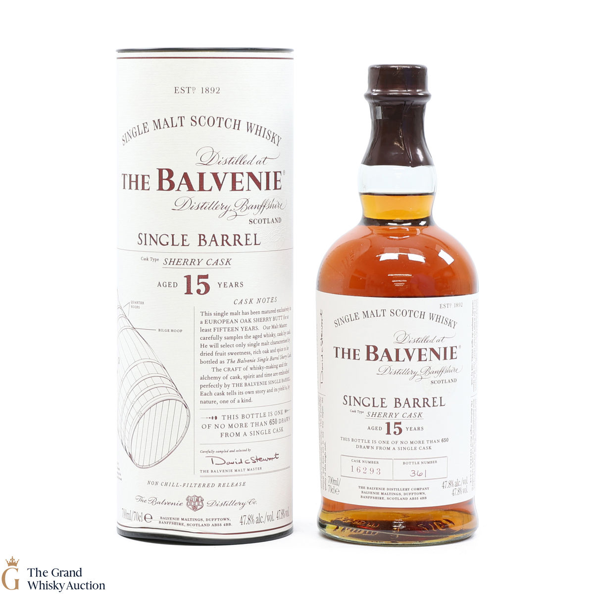 Balvenie - 15 Year Old Single Sherry Barrel #16293