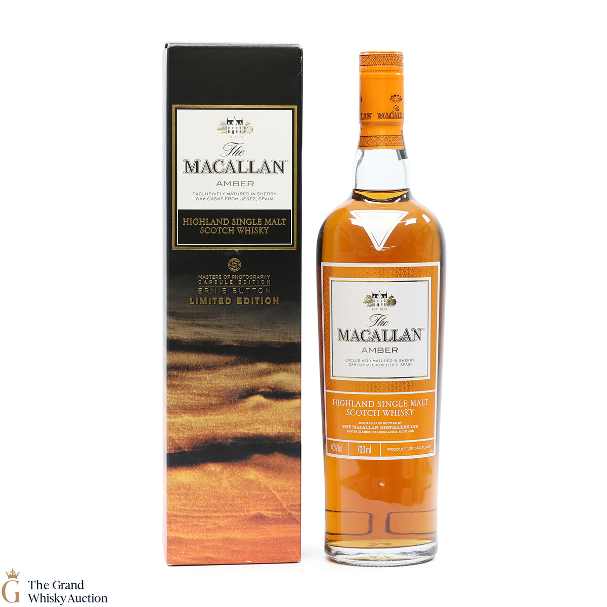 Macallan - Amber - Ernie Button Limited Edition