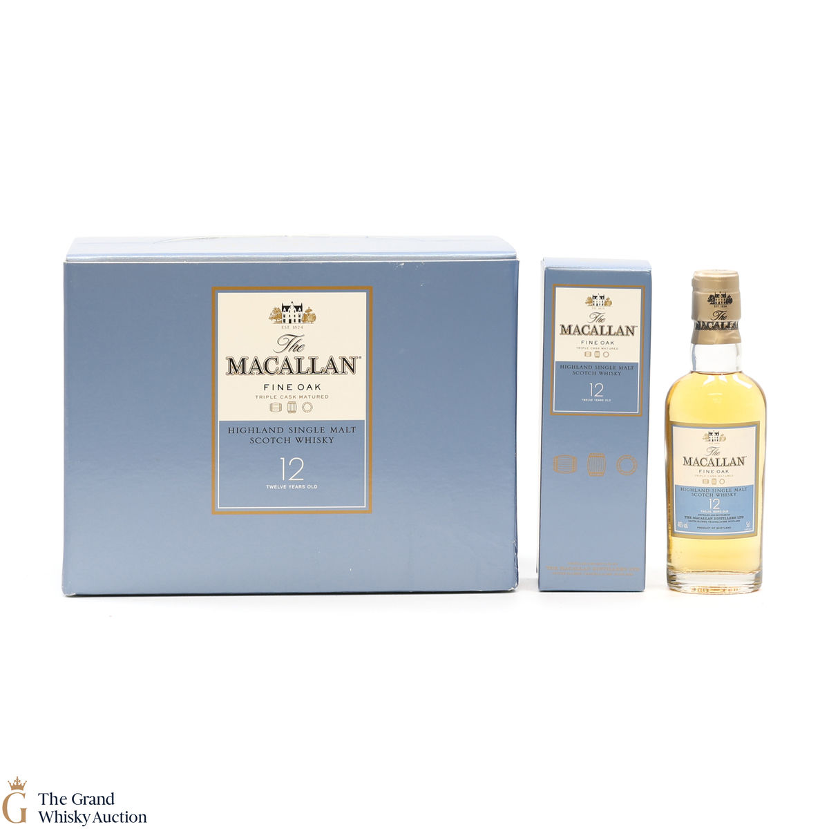 Macallan - 12 Year Old - Triple Cask (Fine Oak) 12 x 5cl
