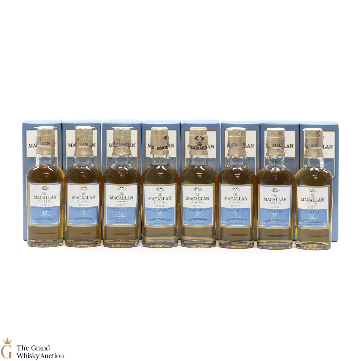 Macallan - 12 Year Old - Triple Cask (Fine Oak) 8 x 5cl