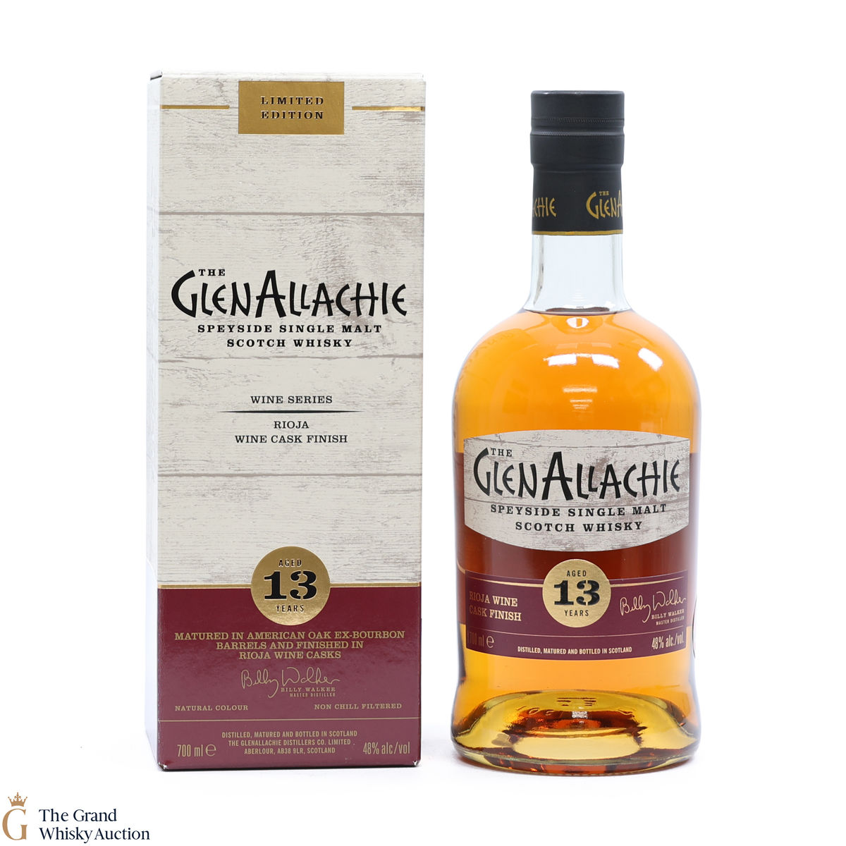 GlenAllachie - 13 Year Old - Rioja Wine Cask Finish