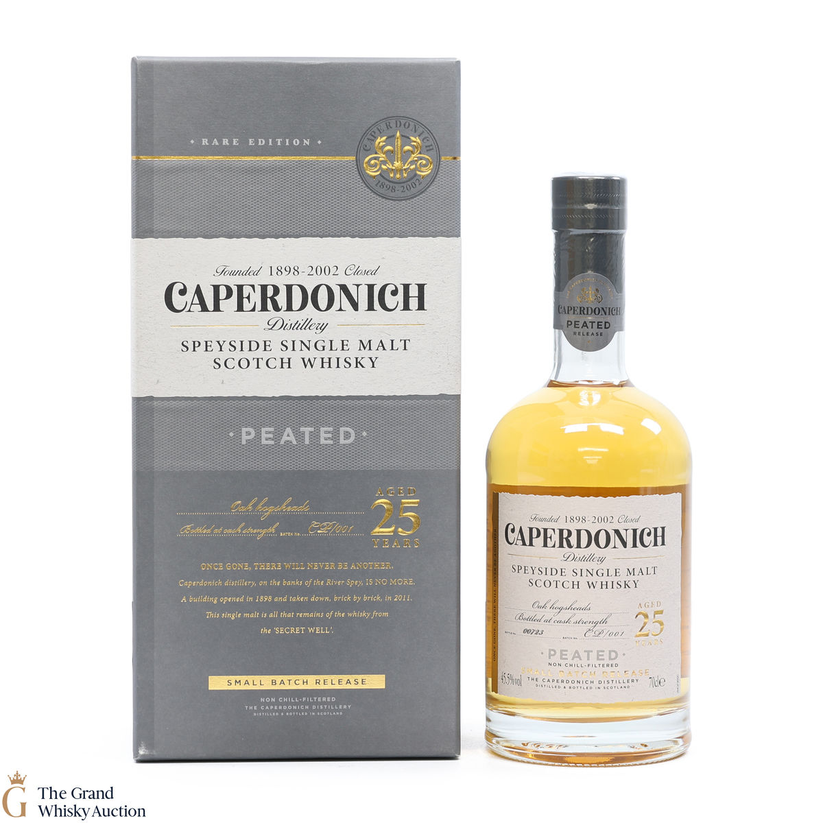 Caperdonich - 25 Year Old - Peated Small Batch Release