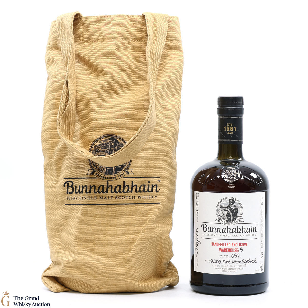 Bunnahabhain - 2009 Red Wine Hogshead #692 - Hand Fill
