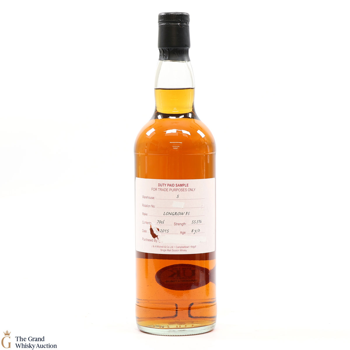 Longrow - 8 Year Old Fresh Sherry 2015 Duty Paid Sample 