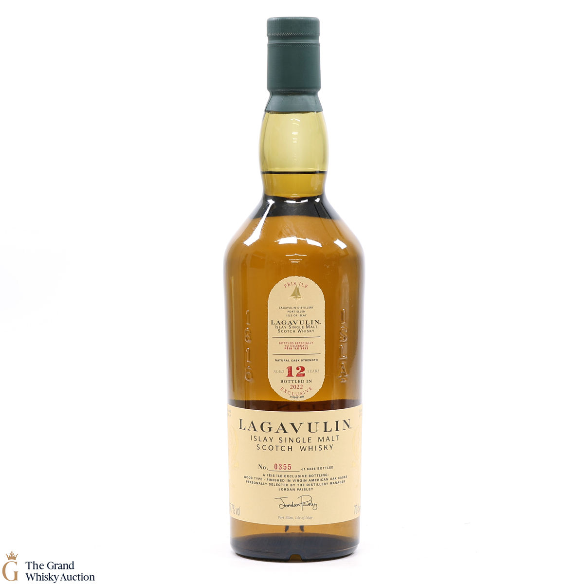 Lagavulin - 12 Year Old - Virgin Oak Finish - Feis Ile 2022