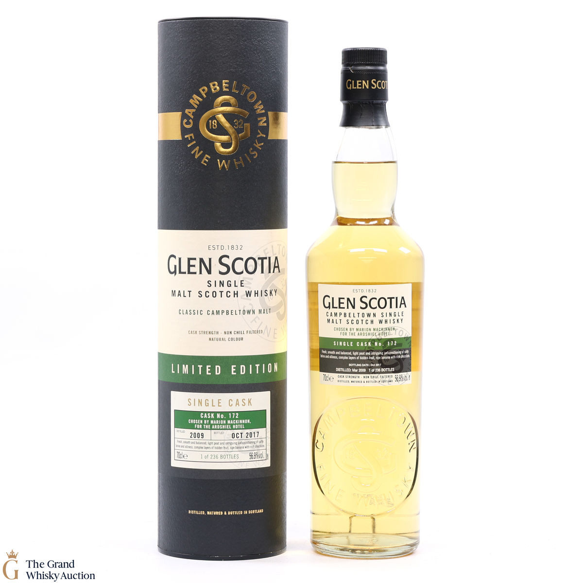 Glen Scotia - 2009 Single Cask #172 - Ardshiel Hotel Limited Edition
