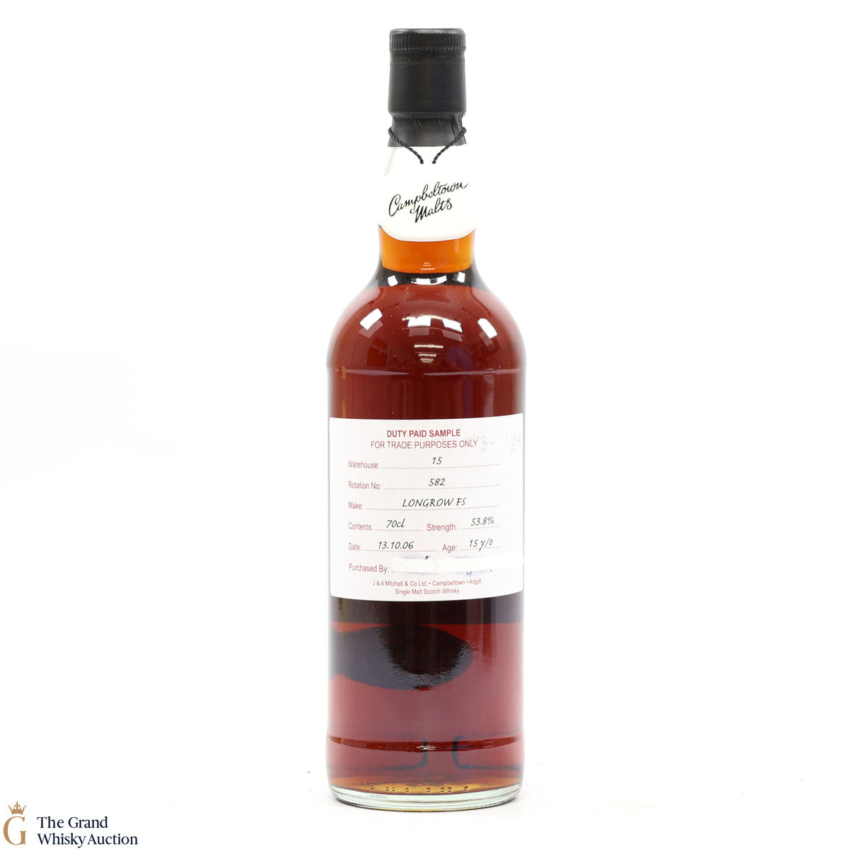 Longrow - 15 Year Old Fresh Sherry 2006 Duty Paid Sample 