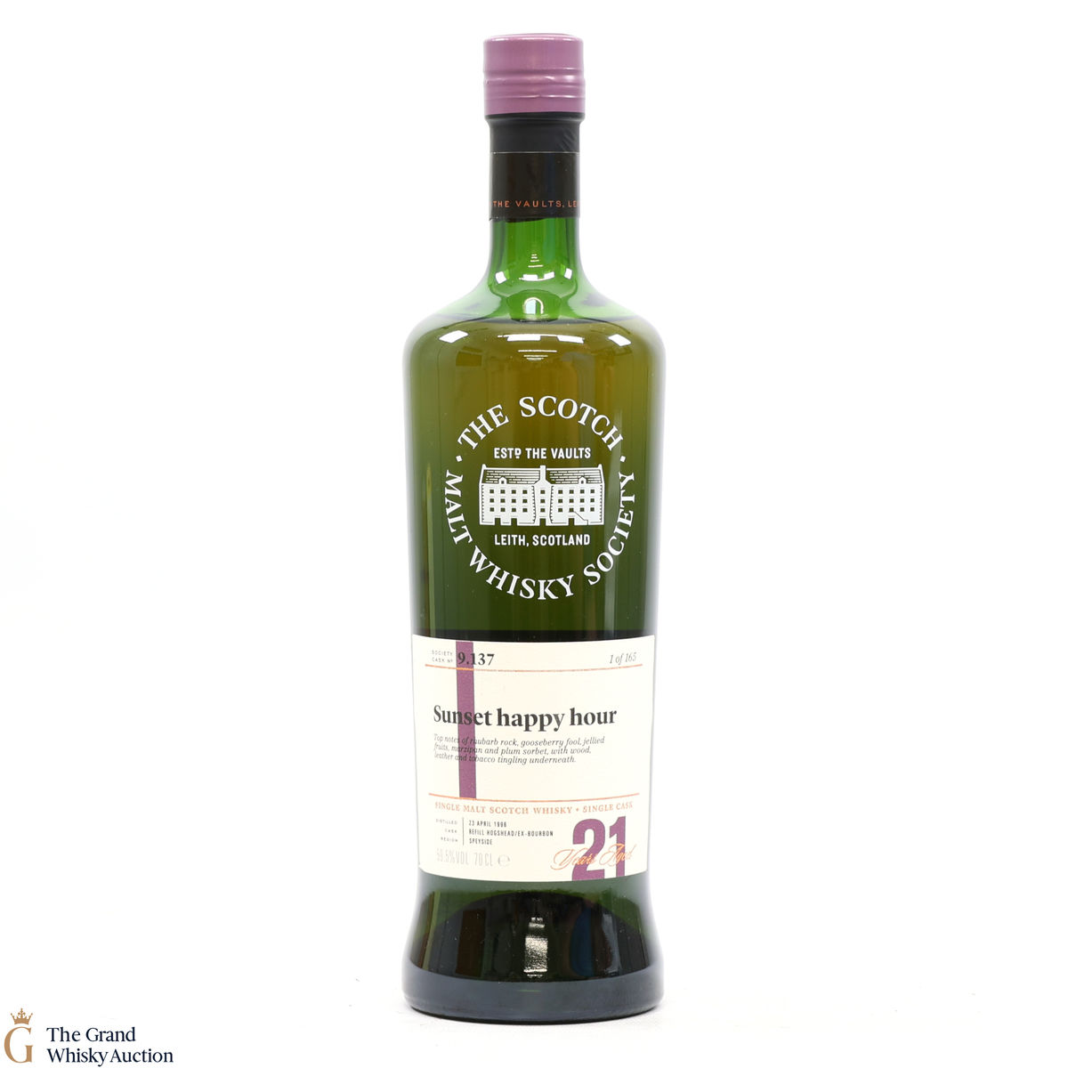 Glen Grant 1996 - 21 Year Old - SMWS 9.137 Sunset Happy Hour