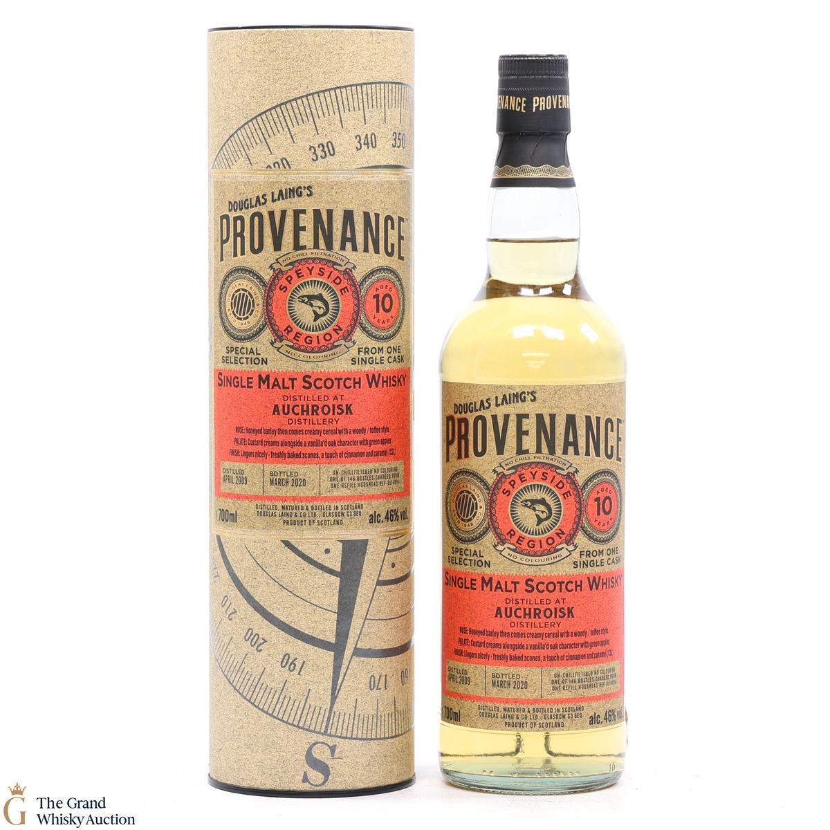 Auchroisk - 10 Year Old 2009 - Douglas Laing's Provenance 