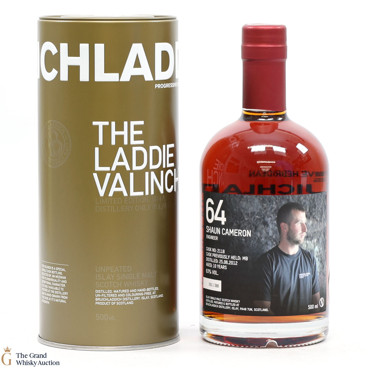 Bruichladdich - 10 Year Old - Valinch 64 - Shaun Cameron (50cl)