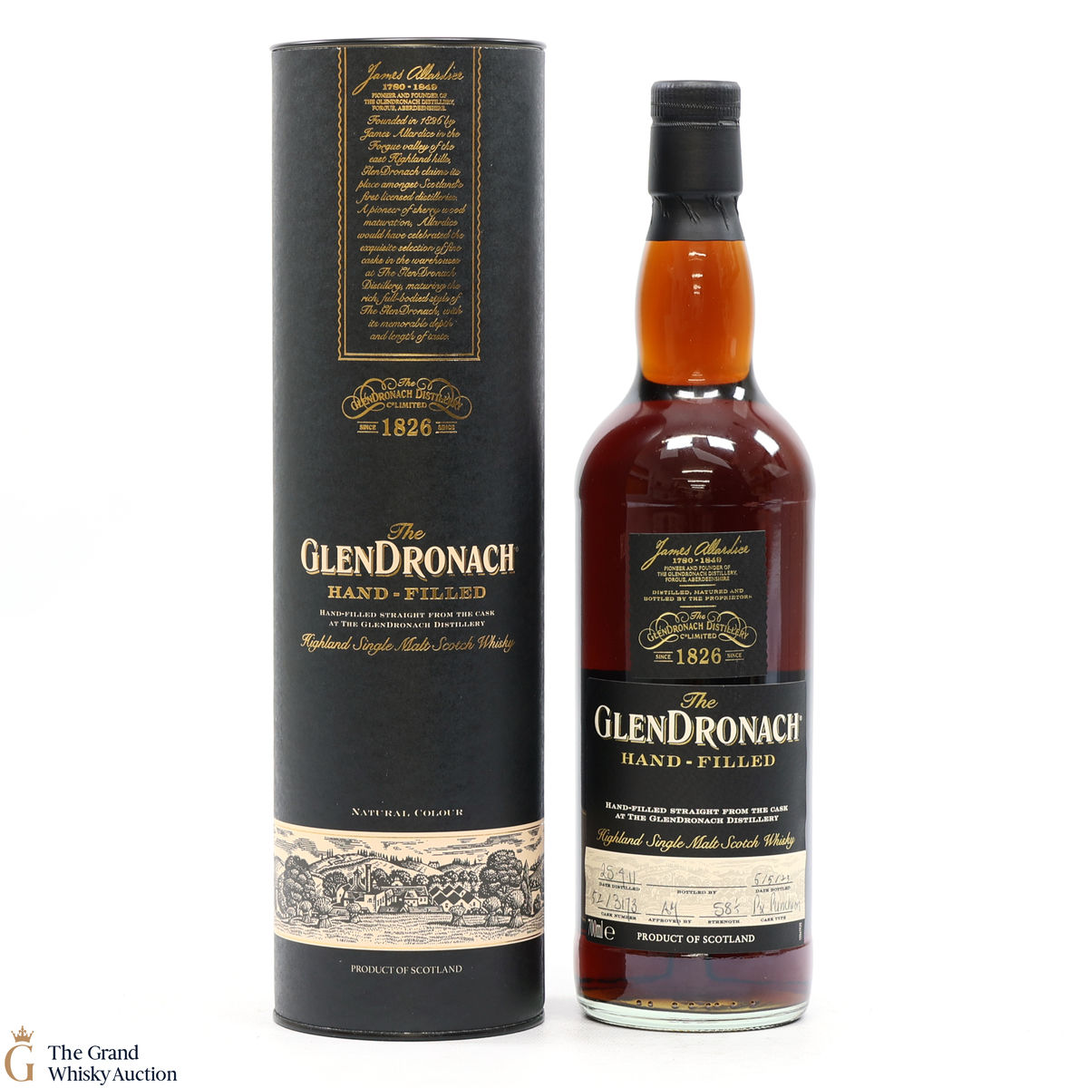 Glendronach - 12 Year Old 2011 Hand Filled Cask Strength PX Puncheon #3173