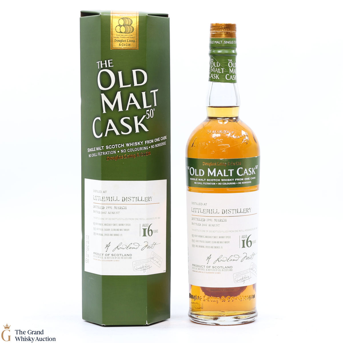Littlemill - 16 Year Old 1991 - Old Malt Cask