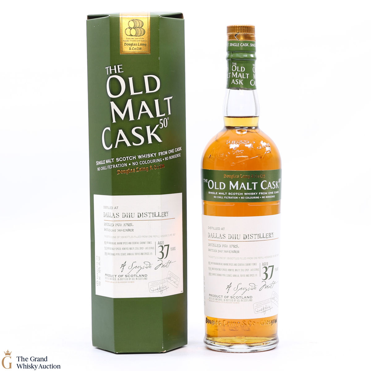 Dallas Dhu - 37 Year Old 1970 - Old Malt Cask