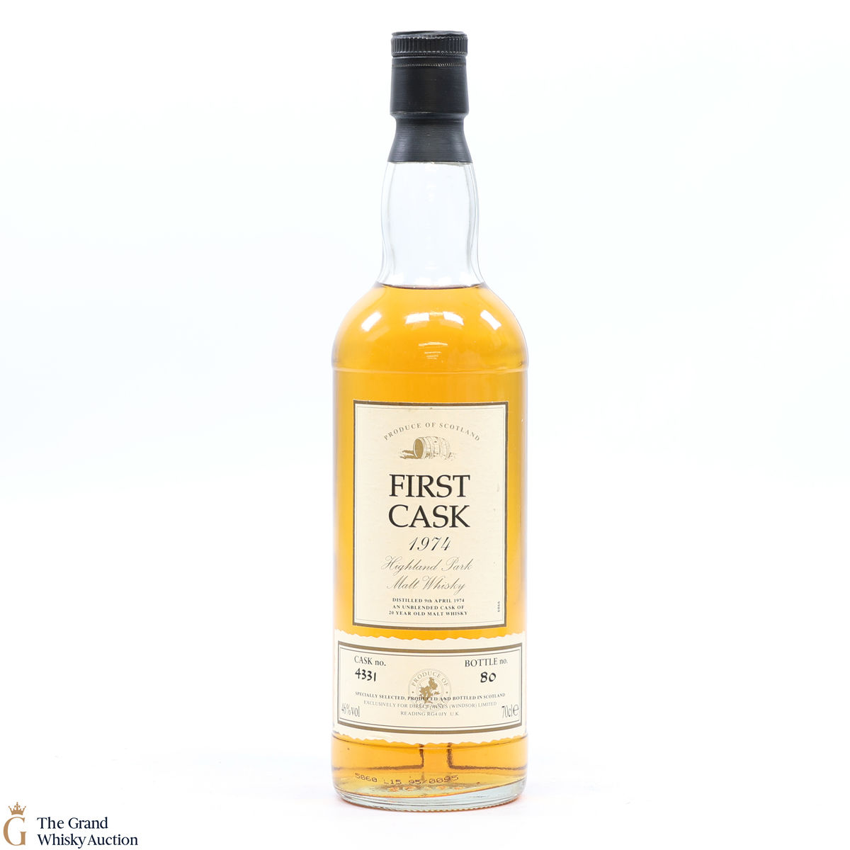 Highland Park - 20 Year Old 1974 #4331 - First Cask