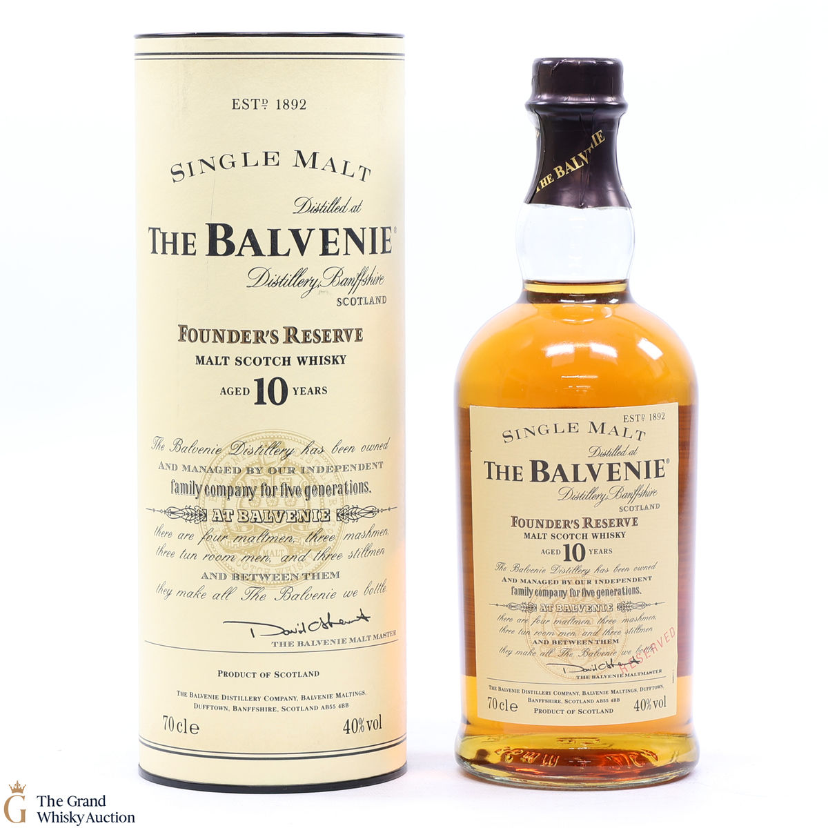 Balvenie - 10 Year Old - Founder's Reserve 