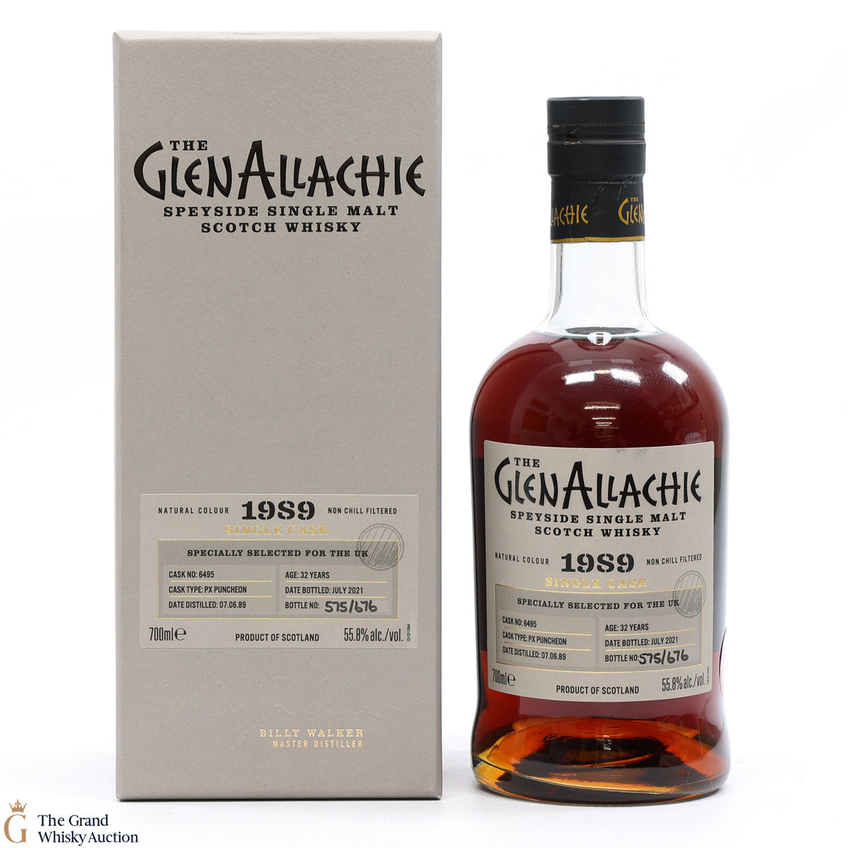 GlenAllachie - 32 Year Old 1989 Single Cask #6495