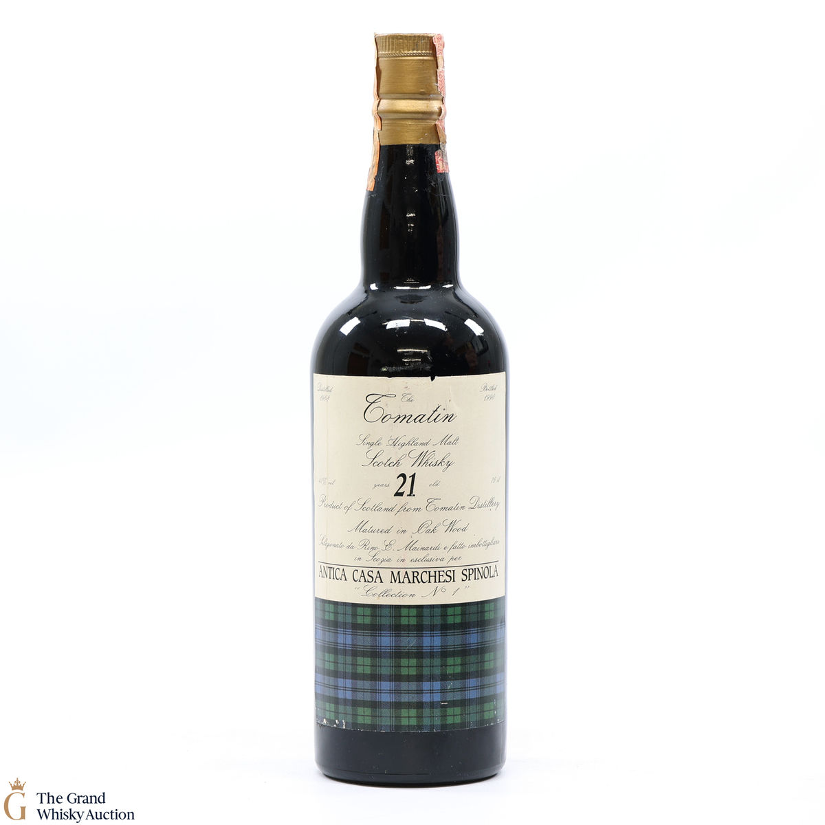 Tomatin - 21 Year Old 1968 - Antica Casa Marchesi Spinola 75cl