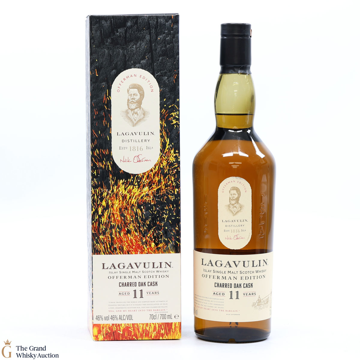Lagavulin - 11 Year Old - Offerman Edition - Charred Oak Cask 