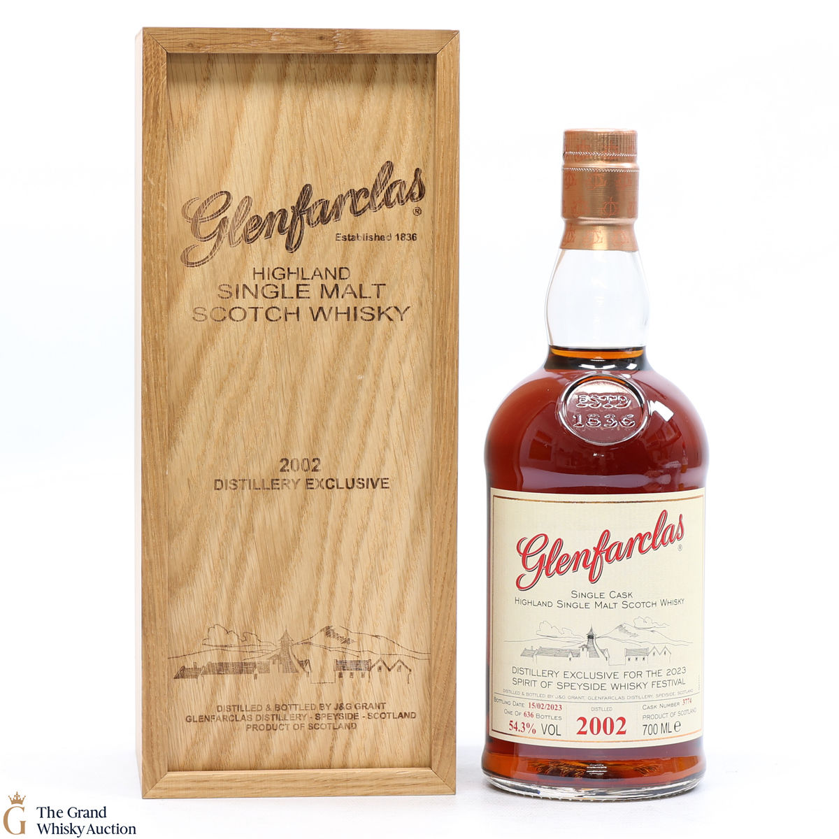 Glenfarclas - 2002 Single Cask #3774 Spirit of Speyside 2023