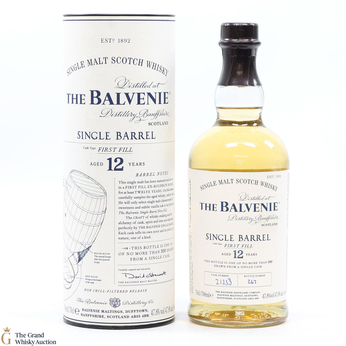 Balvenie - 12 Year Old  Single Barrel #21233