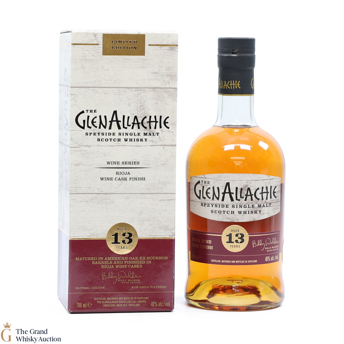 GlenAllachie - 13 Year Old - Rioja Wine Cask Finish