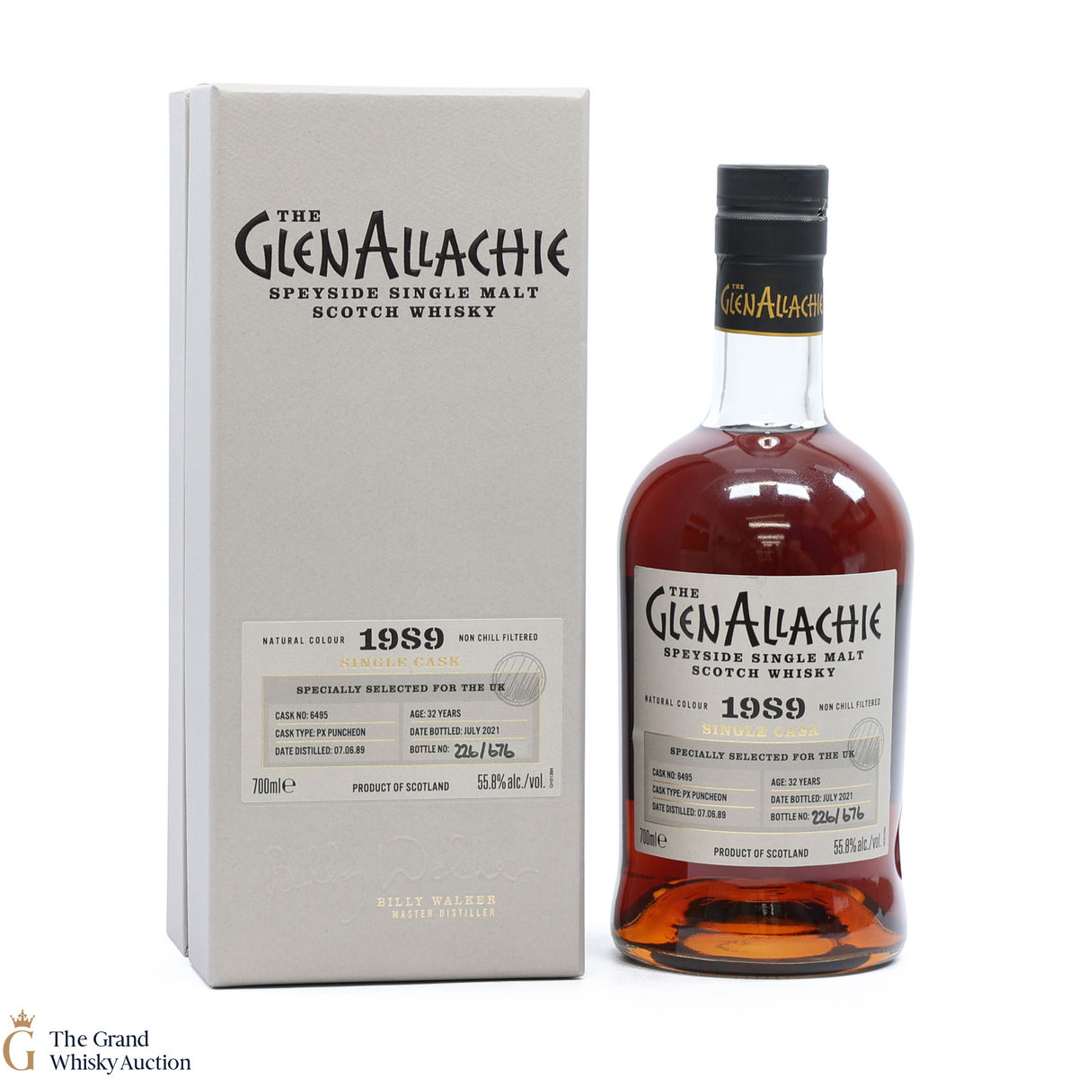 GlenAllachie - 32 Year Old 1989 Single Cask #6495