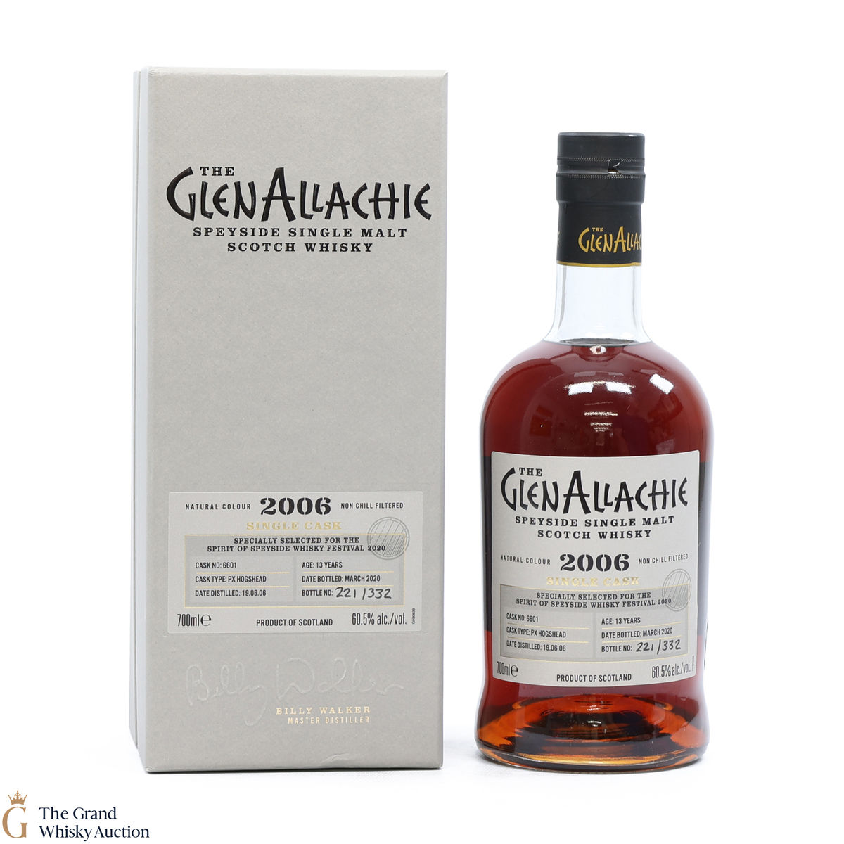 Glenallachie - 13 Year Old 2006 Single Cask #6601 - Spirit of Speyside 2020