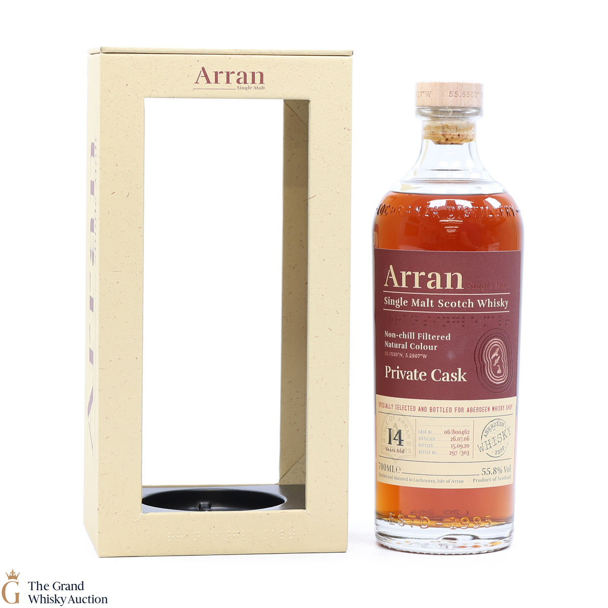 Arran - 14 Year Old 2006 Single Sherry Cask #800462 - Aberdeen Whisky Shop 