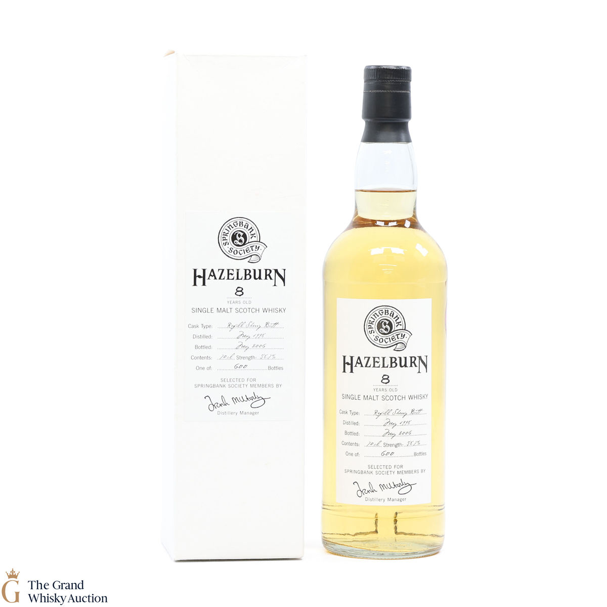 Hazelburn - 8 Year Old 1995 Refill Sherry Butt 2006 Springbank Society