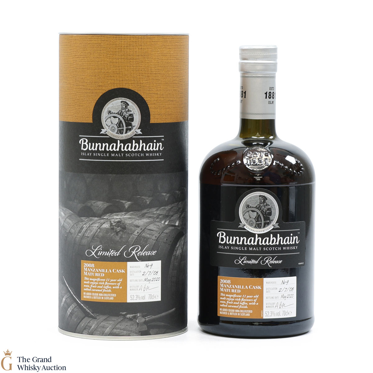 Bunnahabhain - 11 Year Old - 2008 Manzanilla Cask