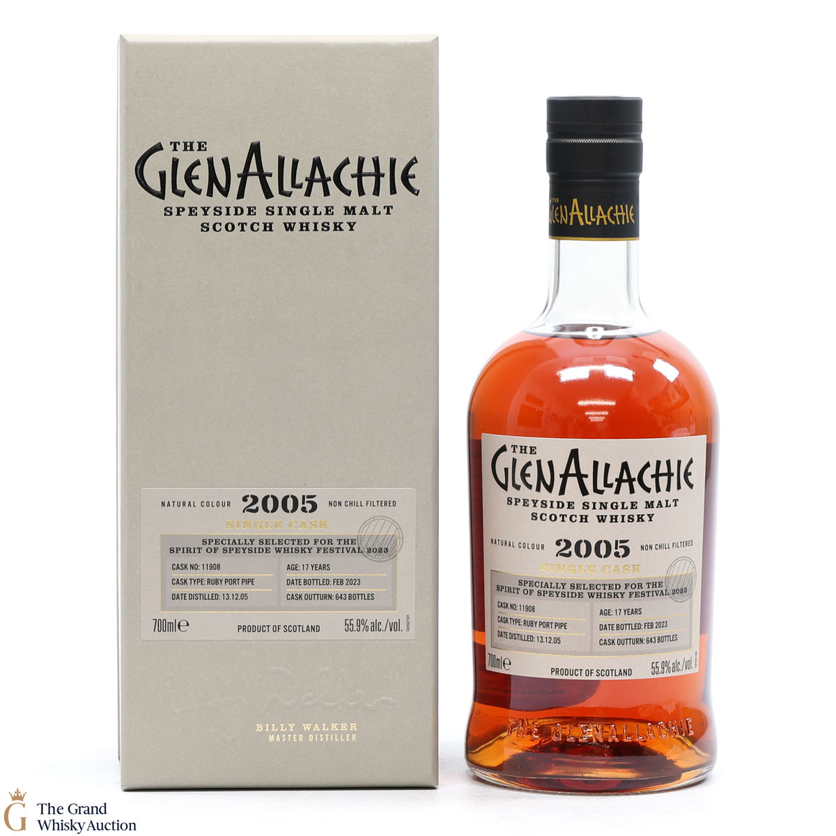 Glenallachie - 17 Year Old 2005 Port Pipe #11908 - Spirit of Speyside 2023
