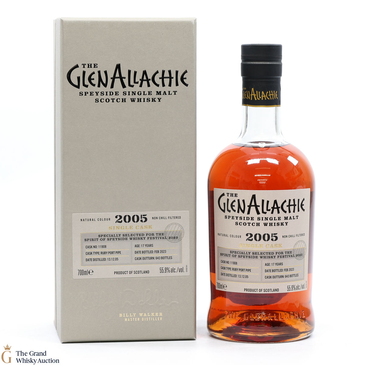 Glenallachie - 17 Year Old 2005 Port Pipe #11908 - Spirit of Speyside 2023