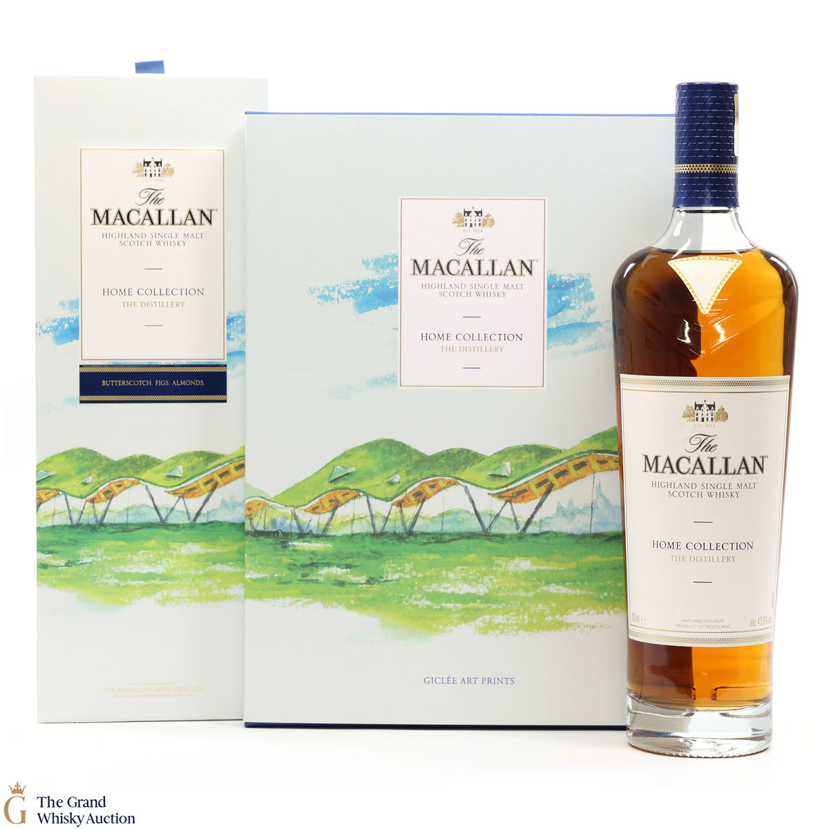 Macallan - Home Collection - The Distillery (1x70cl) & Giclee Art Prints