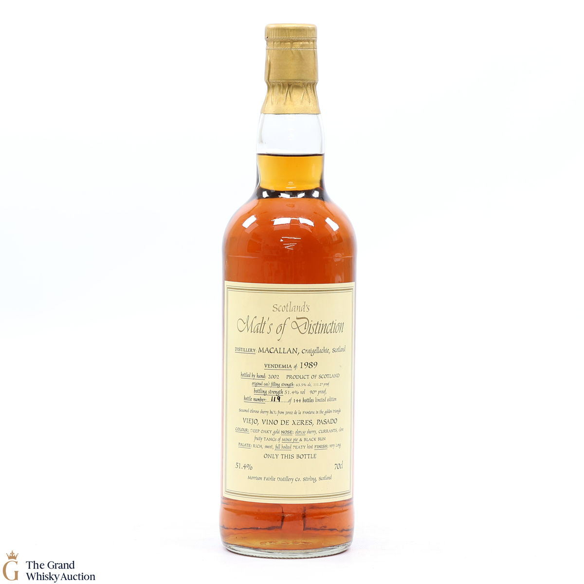 Macallan - Malts of Distinction 1989 bottled 2002