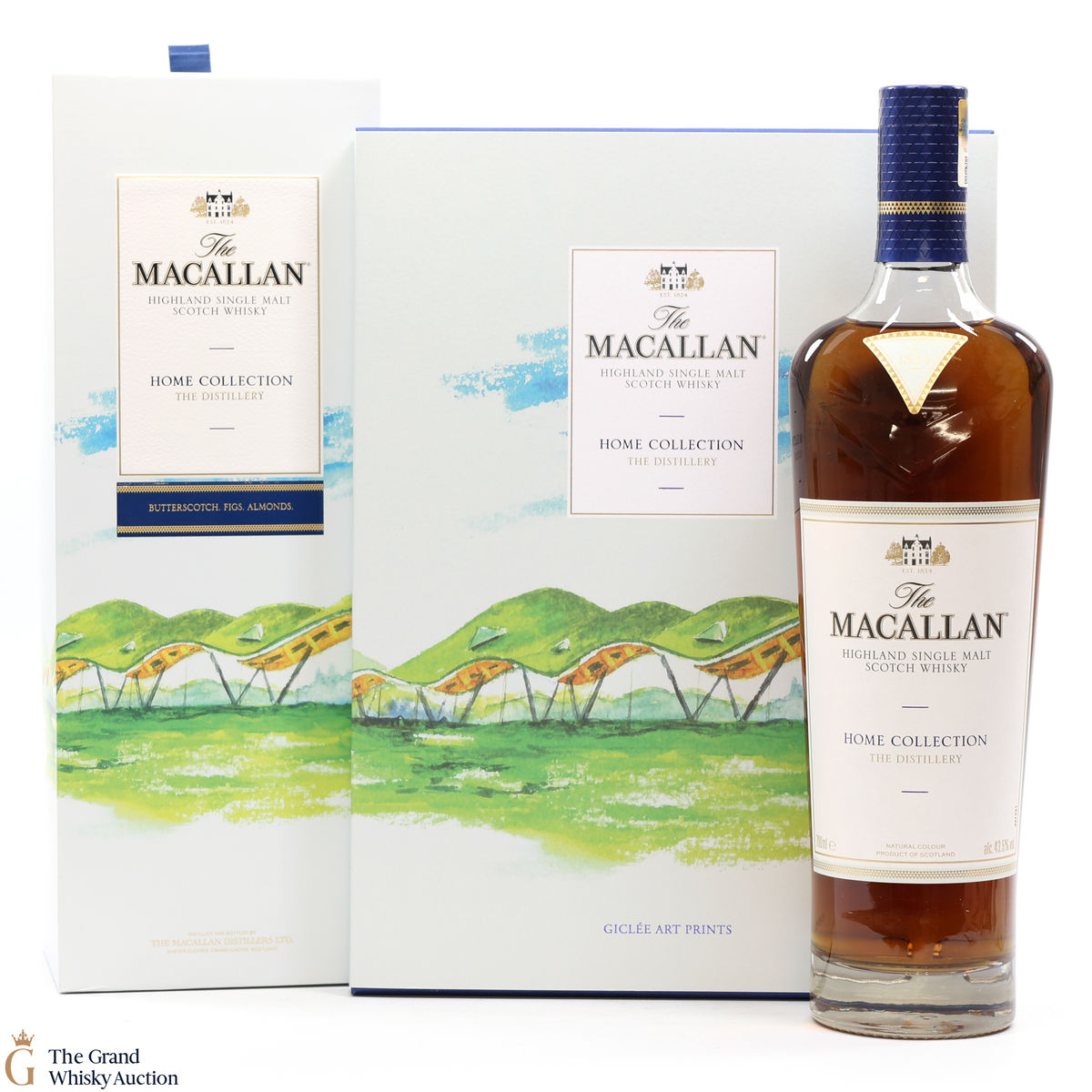 Macallan - Home Collection - The Distillery (1x70cl) & Giclee Art Prints
