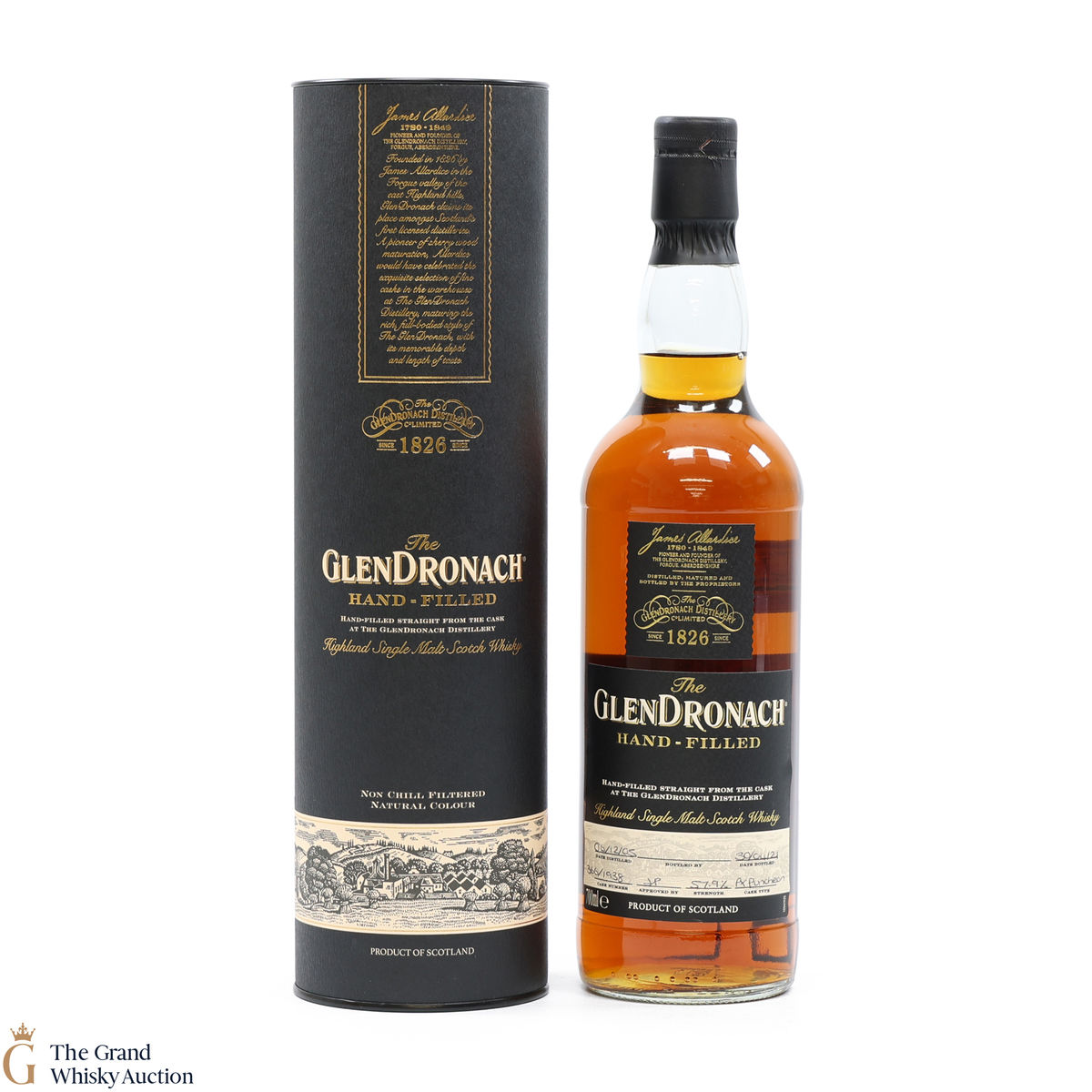 Glendronach - 15 Year Old 2005 Hand Filled Cask Strength PX Puncheon #1938