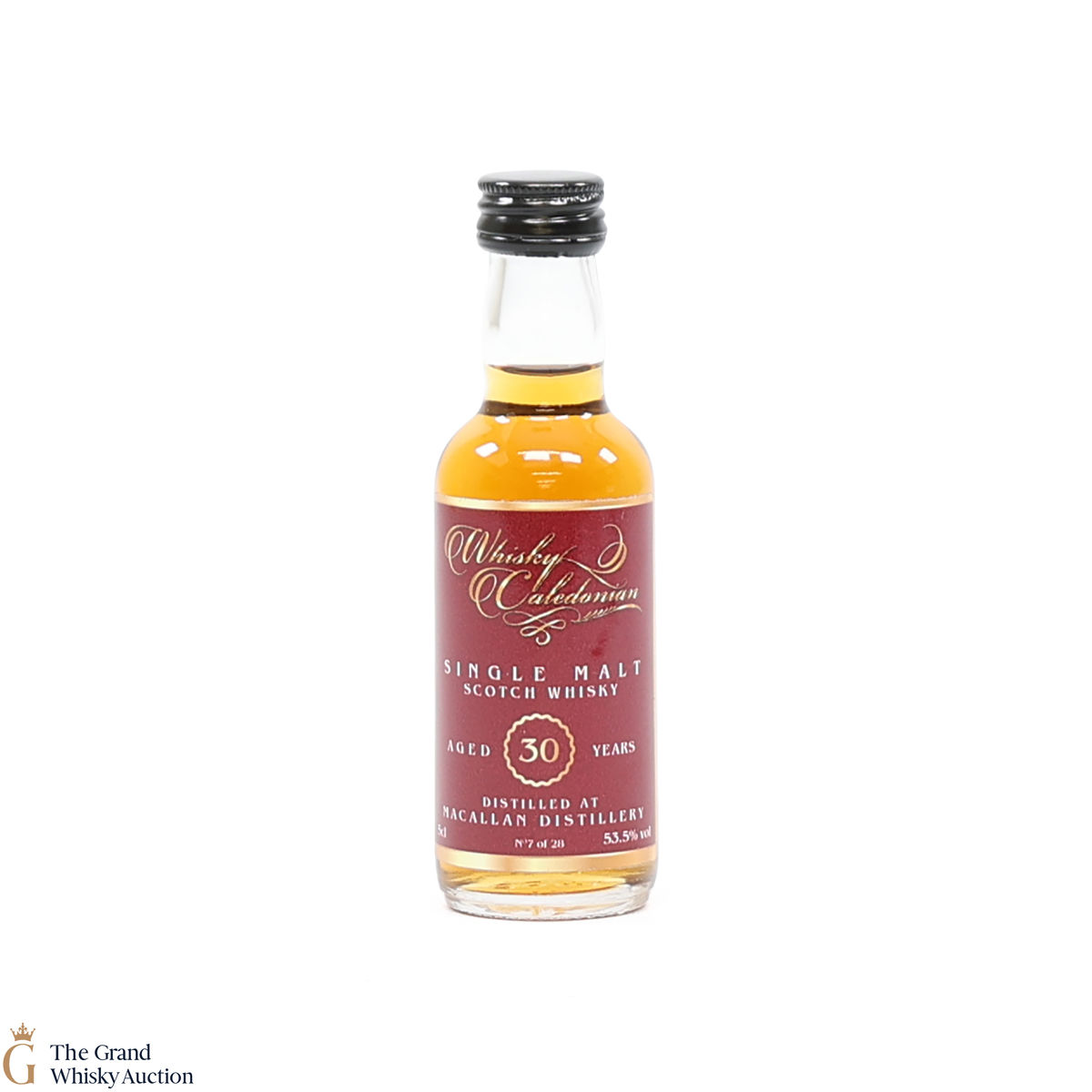 Macallan - 30 Year Old - Whisky Caledonian Red Label 5cl