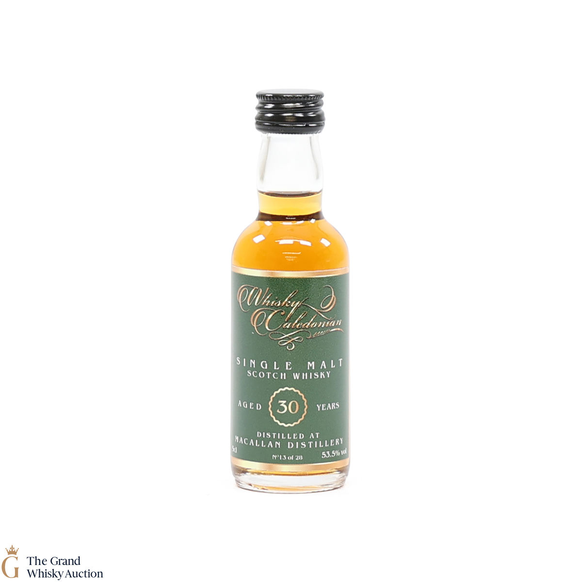 Macallan - 30 Year Old - Whisky Caledonian Green Label 5cl