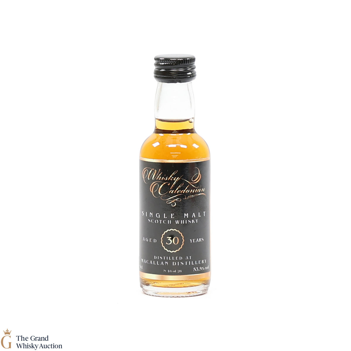 Macallan - 30 Year Old - Whisky Caledonian Black Label 5cl