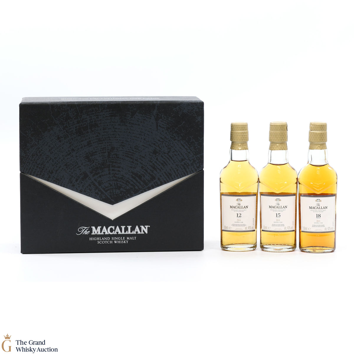 Macallan - 12, 15 & 18 YO Double Cask Set (3 x 5cl)