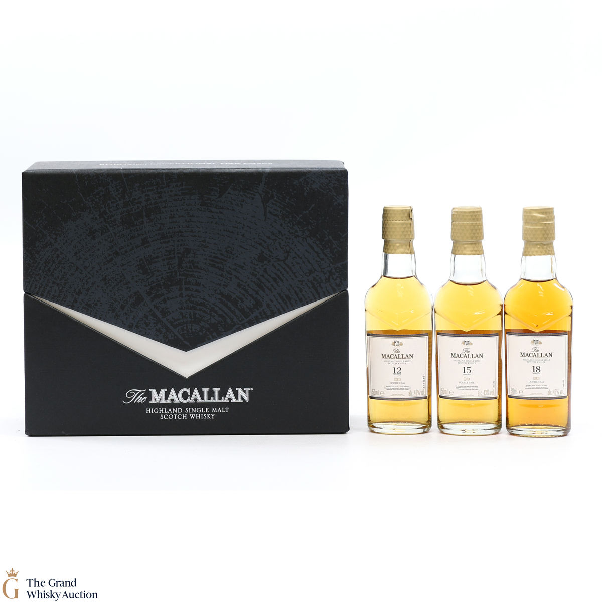 Macallan - 12, 15 & 18 YO Double Cask Set (3 x 5cl)
